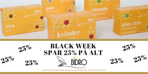 TILBUD - BLACK WEEK / SPAR 25% på ALT * Rabatten fratrækkes automatisk når varen tilføjes til kurven.&nbsp;