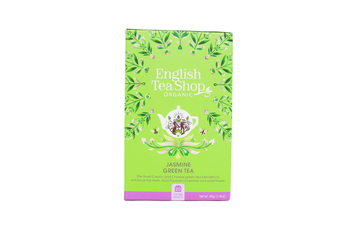 Sonnentor Organic Jasmine Green Tea, 18 tea bags - Why Not?